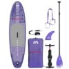Aqua Marina Coral 10.2 SUP Komplett Set Ausblasbares Stand Up Paddle Board Night-fade