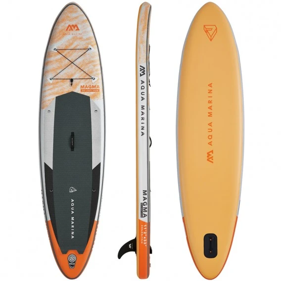 Aqua Marina Magma 11.2 Aufblasbares Stand Up Paddle Board SUP Komplett Set 2 Aqua Marina Magma 11.2 Aufblasbares Stand Up Paddle Board SUP Komplett Set – Bild 2