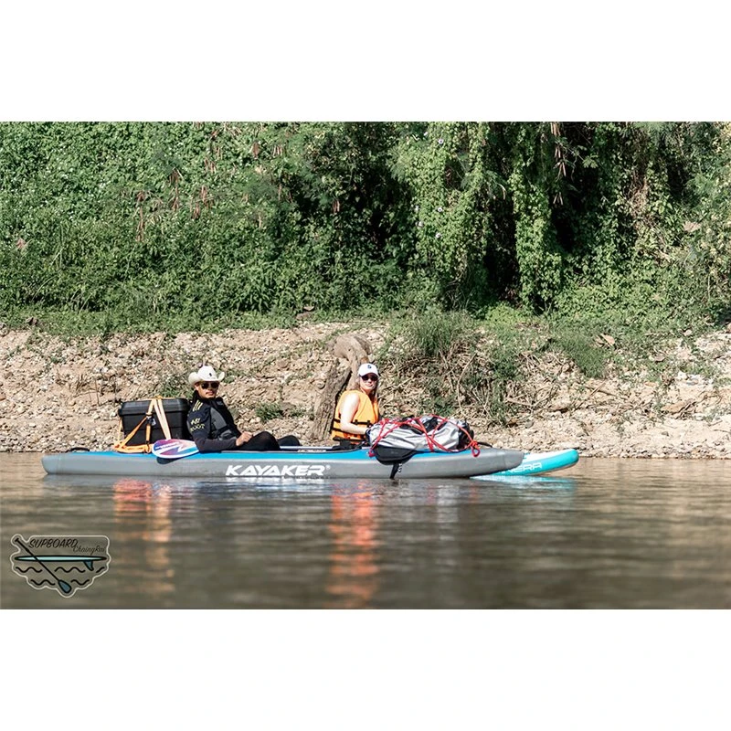 Kayaker AirTrek Pro 440 2er Drop Stitch Kajak Hochdruck Kajak 6 Kayaker AirTrek Pro 440 2er Drop Stitch Kajak Hochdruck Kajak – Bild 6