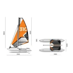 MiniCat 310 Sport Katamaran Aufblasbares Segelboot 7 MiniCat 310 Sport Katamaran Aufblasbares Segelboot -GUMOTEX Verkäufe minicat 310 sport katamaran aufblasbares segelboot 3
