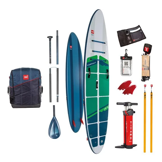 Red Paddle Compact 12.0 SUP Komplett Set Mit Paddel Ausblasbare Stand Up Paddle Board 1 Red Paddle Compact 12.0 SUP Komplett Set Mit Paddel Ausblasbare Stand Up Paddle Board